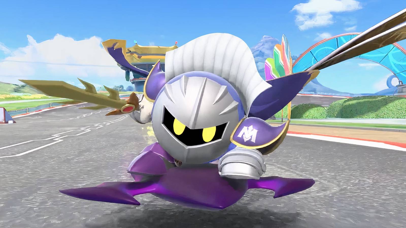 Meta Knight in Kirby Air Riders