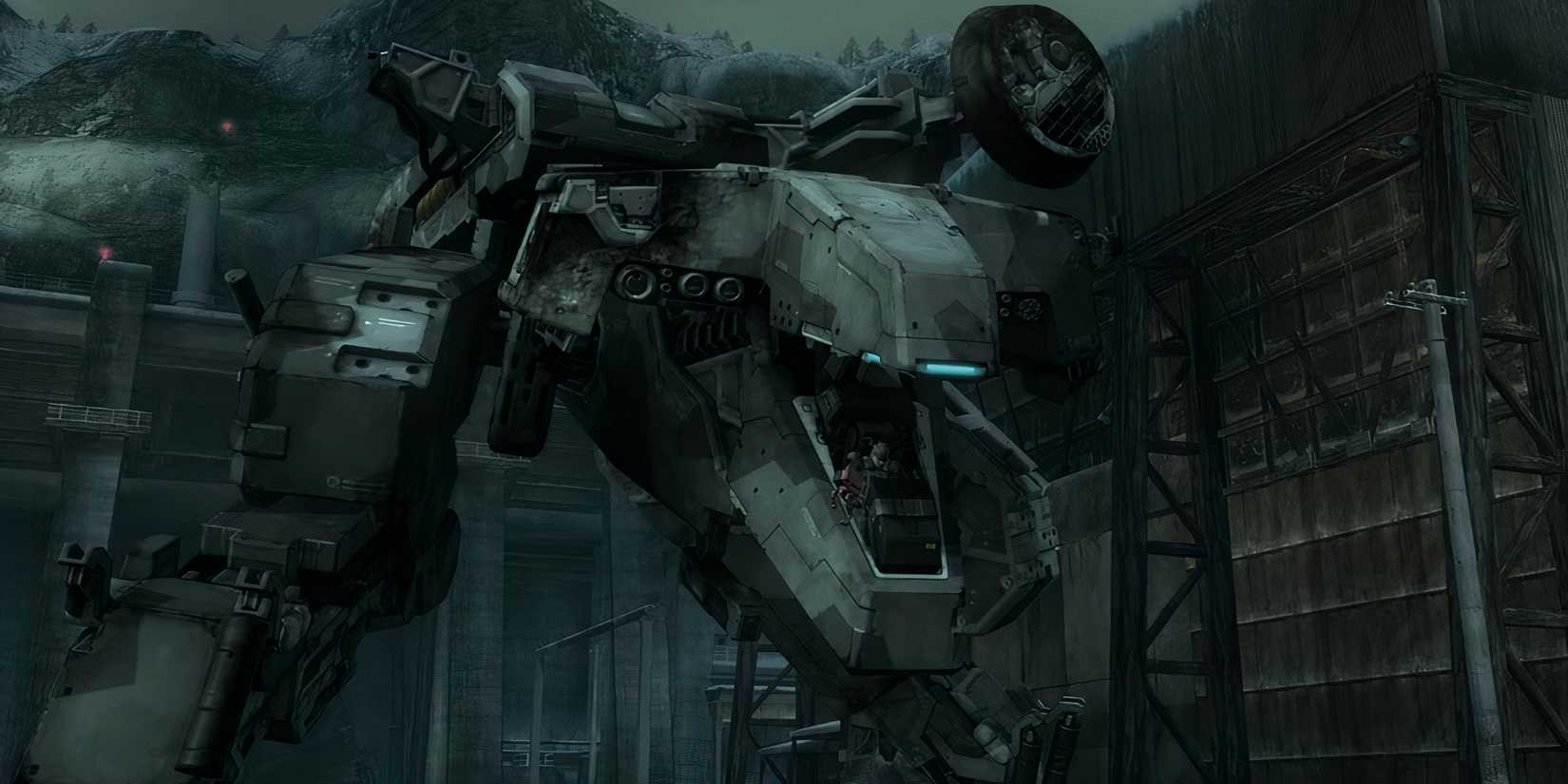 Metal Gear Rex in Metal Gear Solid 4 weapons of patriots