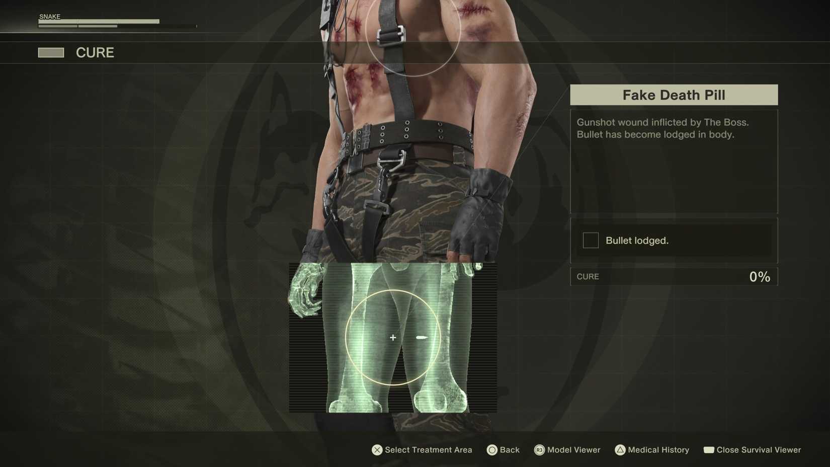 Metal Gear Solid Delta Fake Death Pill Prison Cell