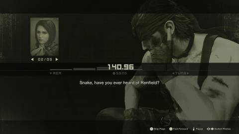 Metal Gear Solid Delta Guy Savage Prison Codec