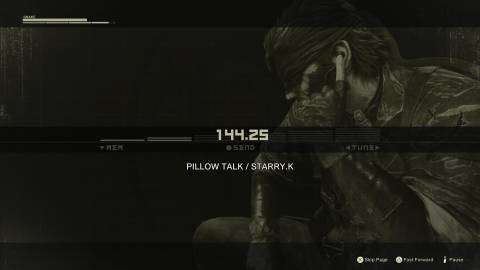 Metal Gear Solid Delta Healing Radio