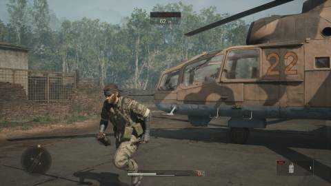 Metal Gear Solid Delta Helicopter