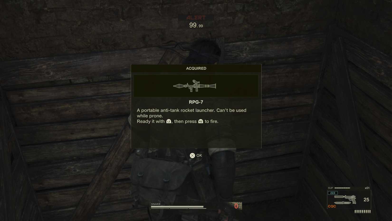 Metal Gear Solid Delta RPG 7