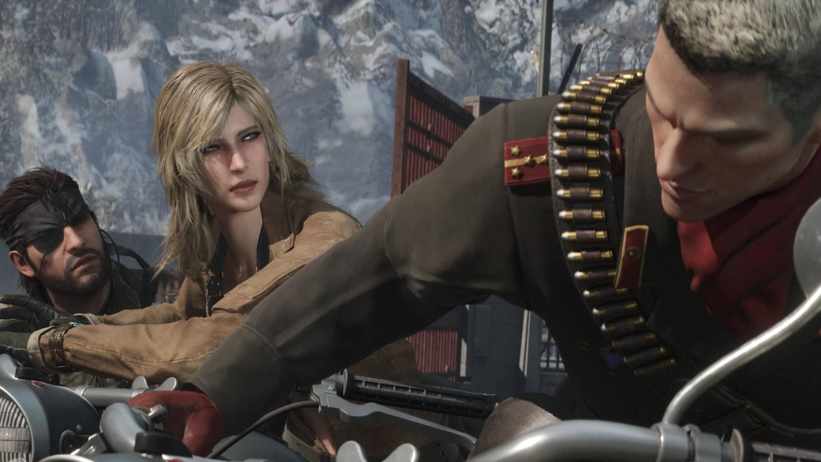 Metal Gear Solid Delta Snake EVA Ocelot Header