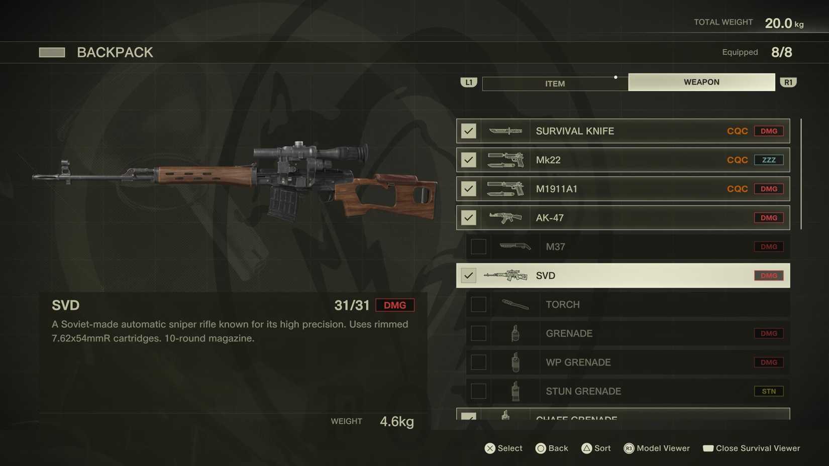 Mgs Weapons Where to Find All Weapons in MGS Delta: Snake Eater