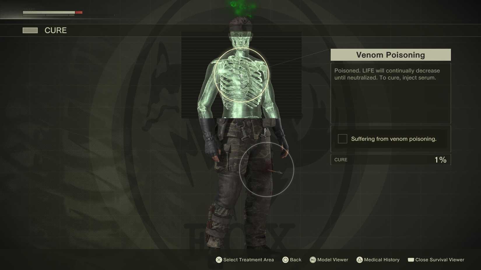 Metal Gear Solid Delta The Fear Poison