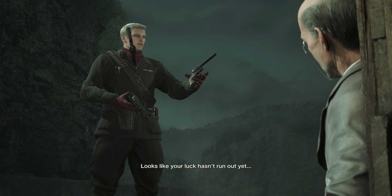 MGS Delta Ocelot juggling guns
