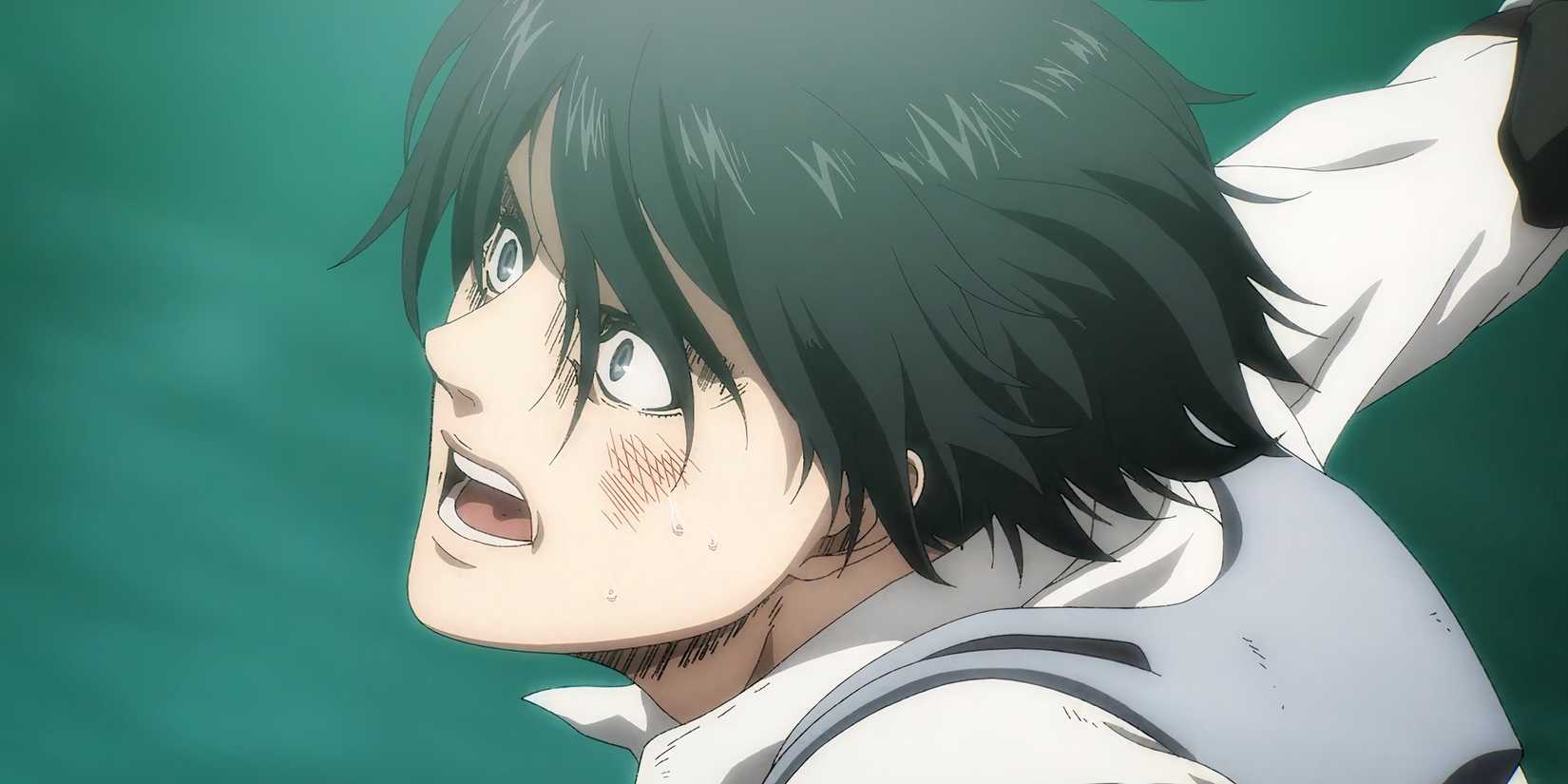 Mikasa in action in Attack on Titan