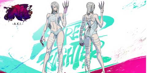 AKI Outfit 4 concept art 