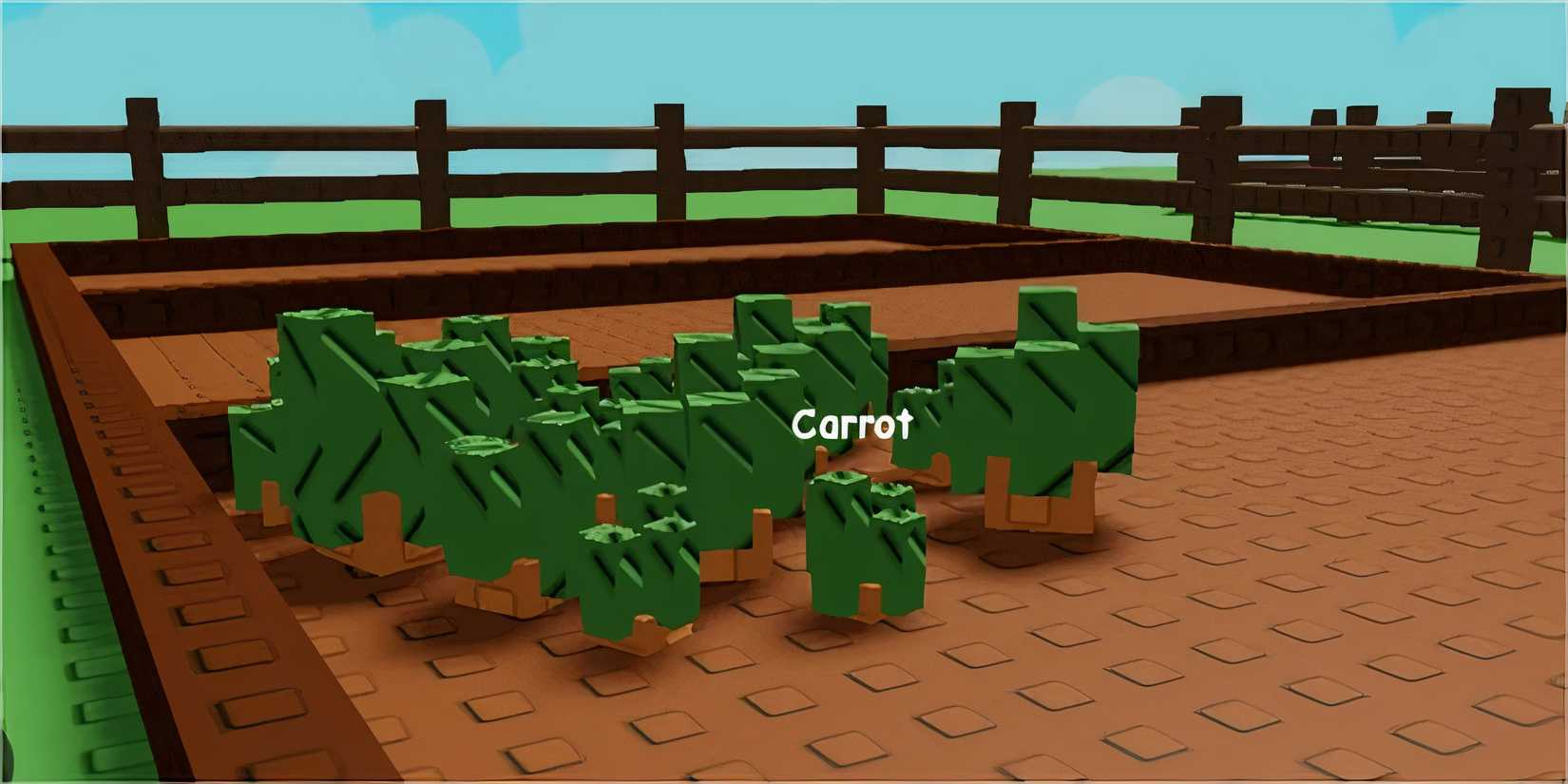 Grow a garden - carrot