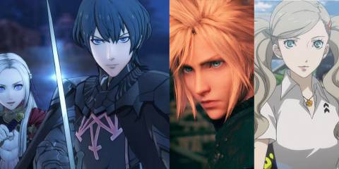 FE 3 Houses, Final Fantasy 7, Persona 5