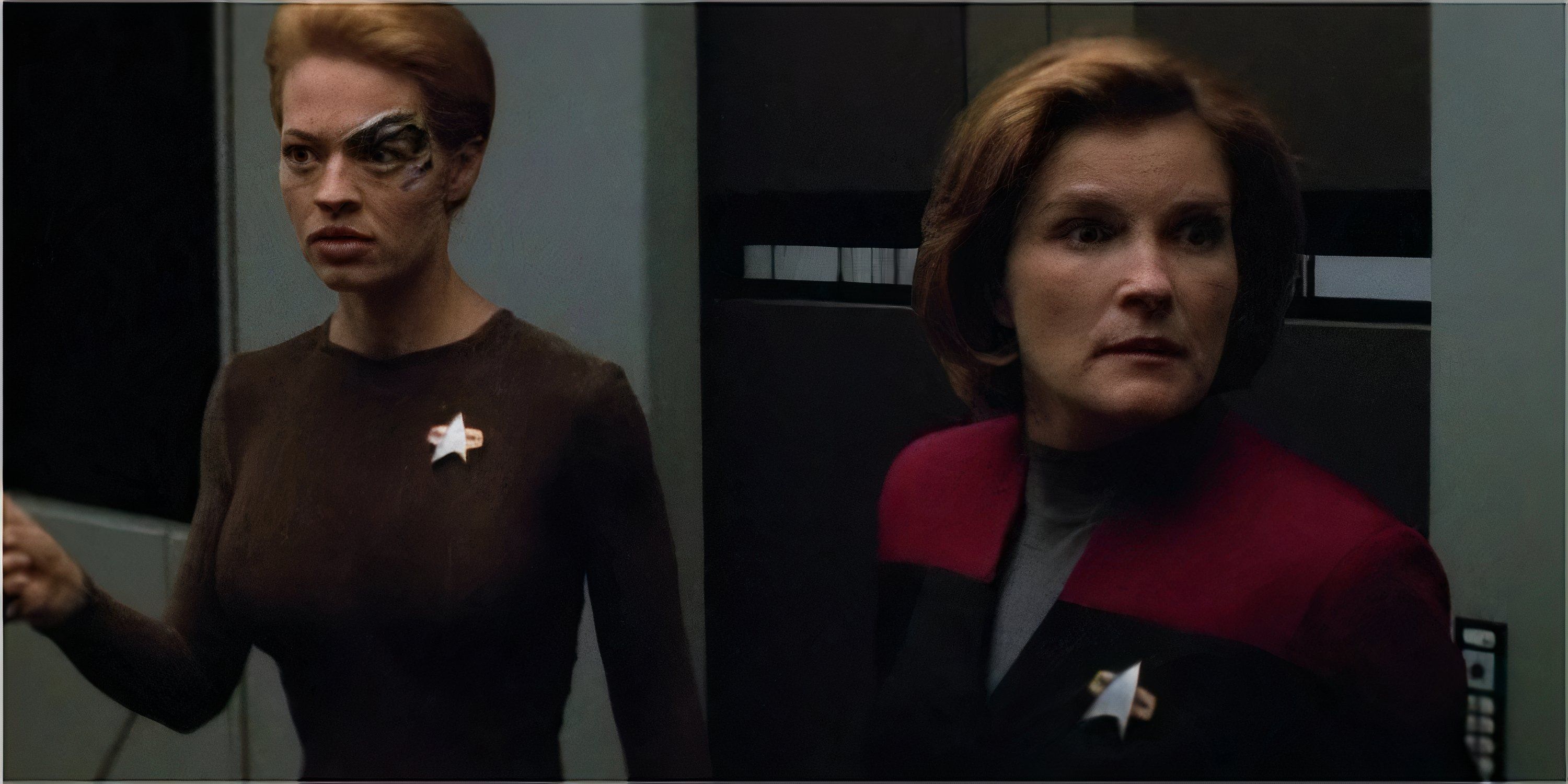 Star Trek Voyager: Captain Janeway and Seven of Nine