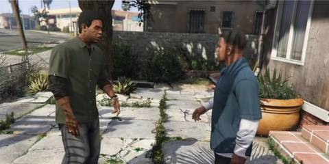 Lamar roasts Franklin in Grand Theft Auto 5