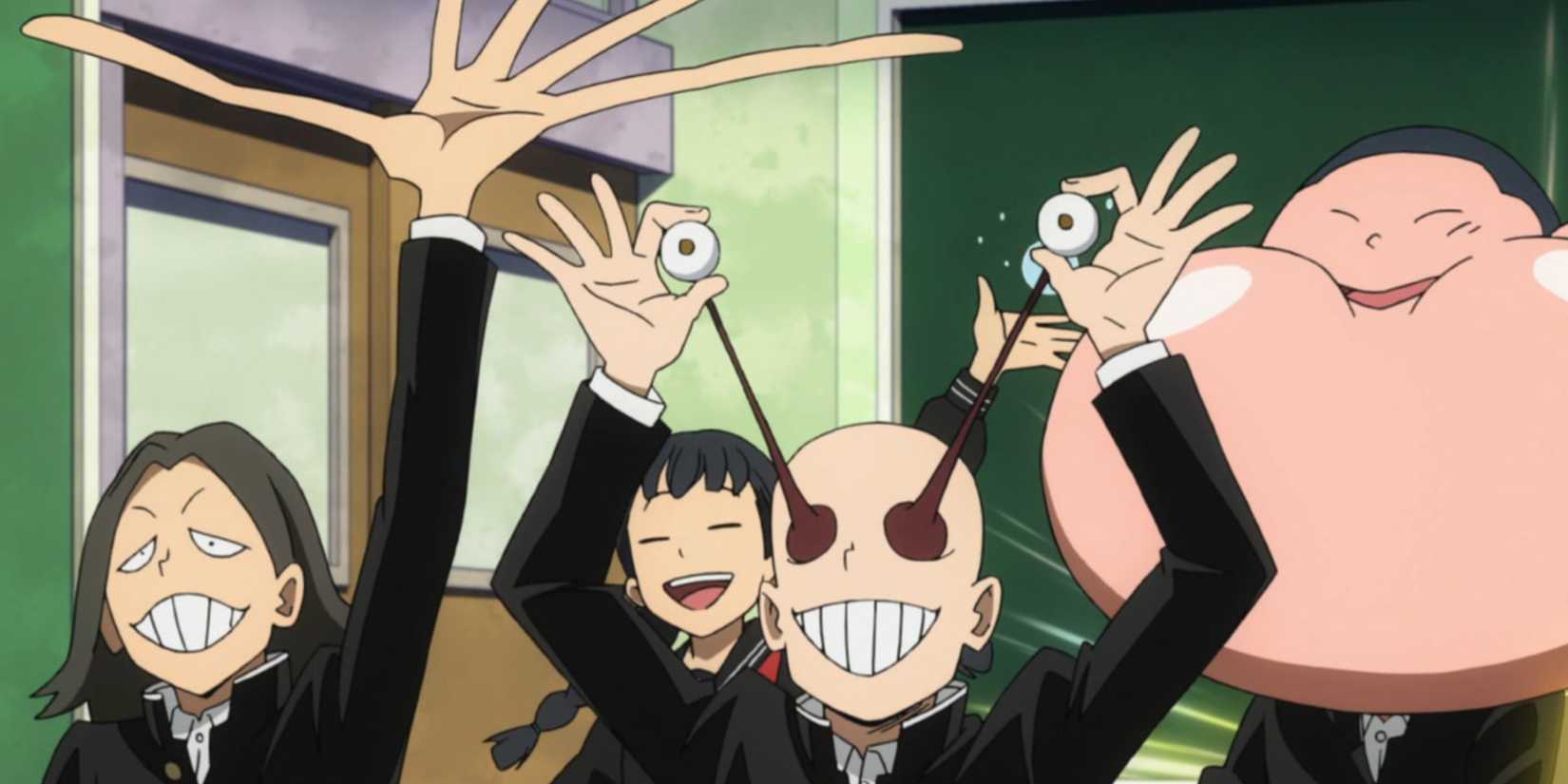 A Quirk that lets a student pull out an eyeball in My Hero Academia