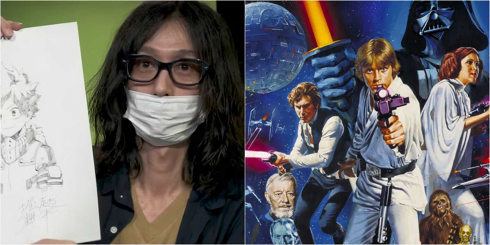 Horikoshi next to Star Wars