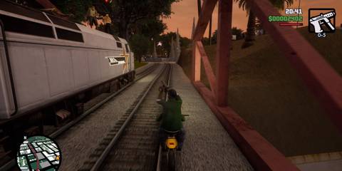 Wrong Side of the Tracks, a mission in Grand Theft Auto San Andreas