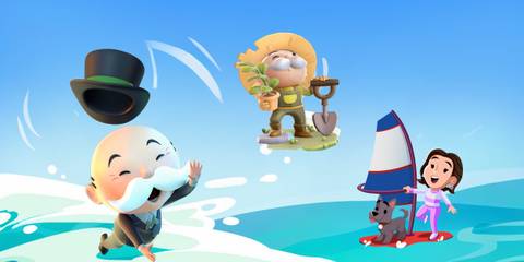 Monopoly GO Gardener Mr. M Token