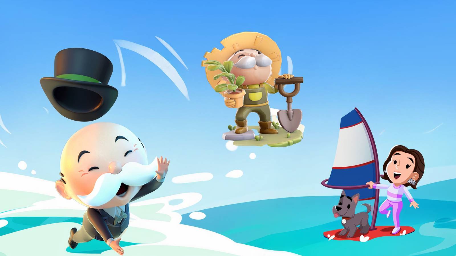 Monopoly GO Gardener Mr. M Token