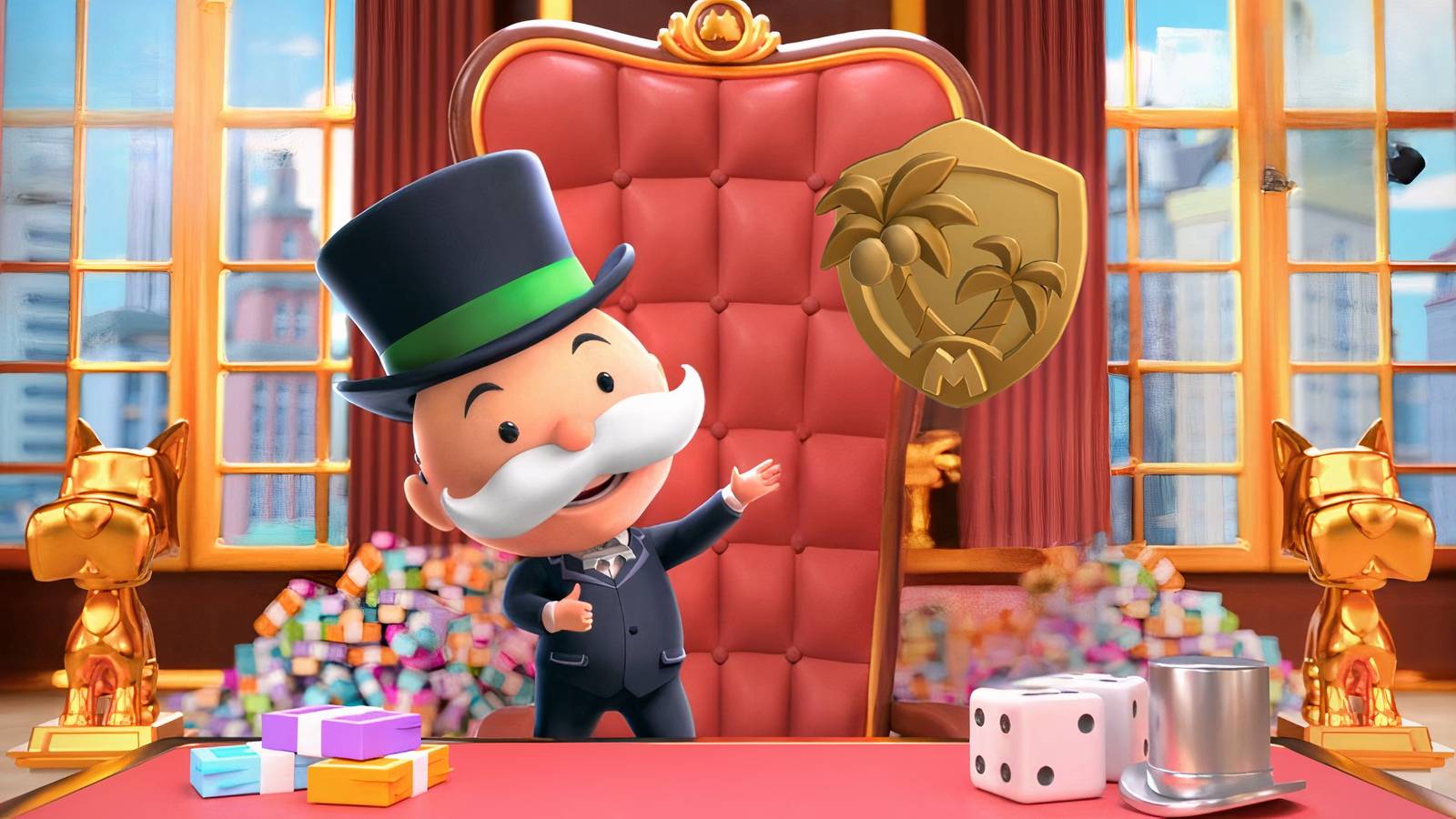 Monopoly GO Golden Palms Shield