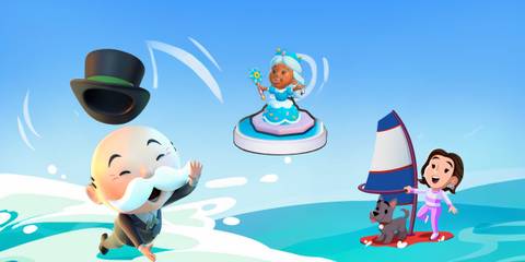 Monopoly GO Queen Frostine Token