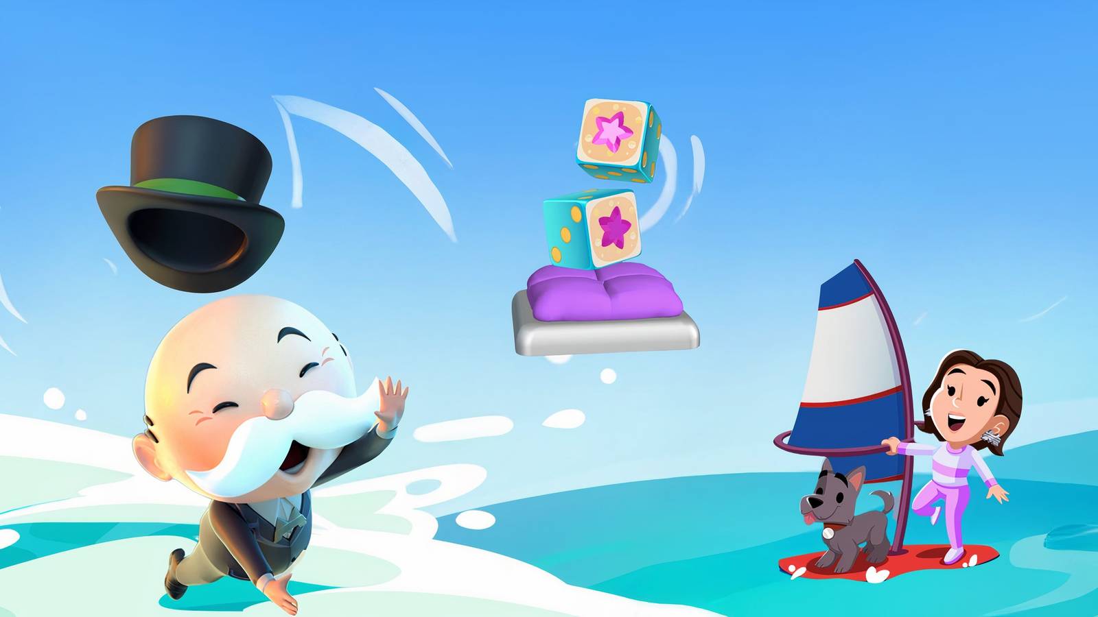 Monopoly GO Starfish Shore Dice