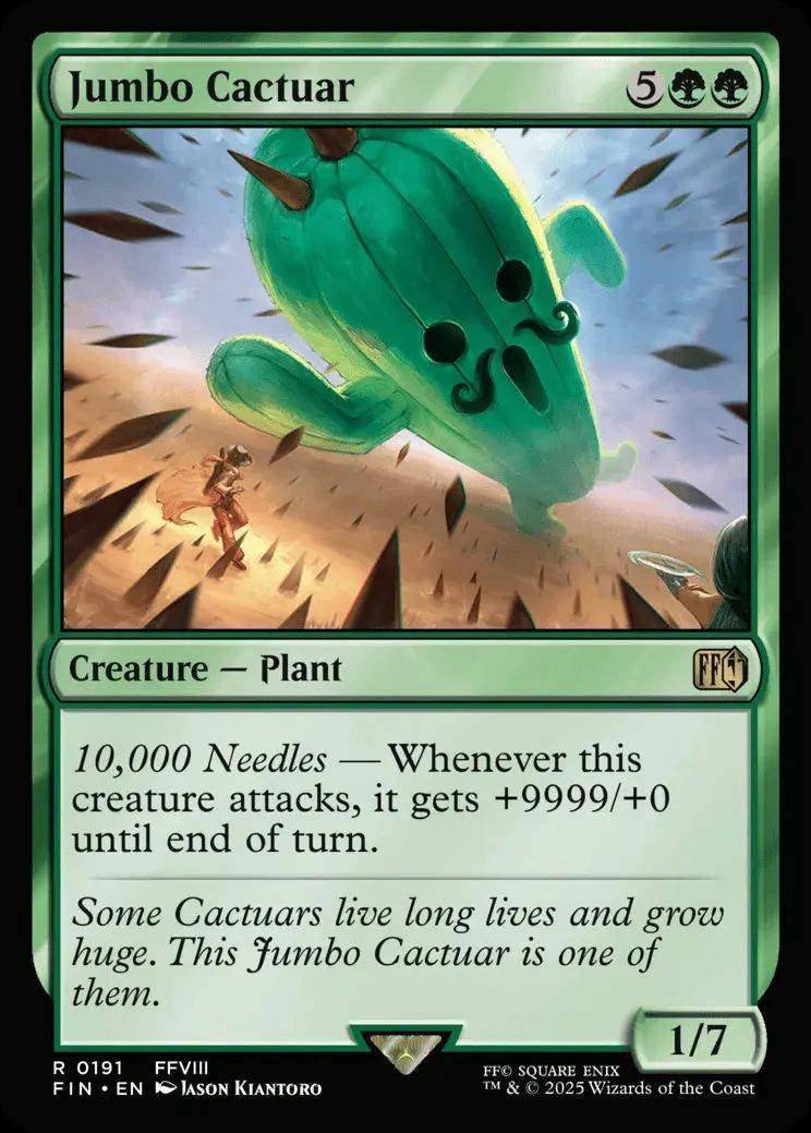 MTG Jumbo cactuar
