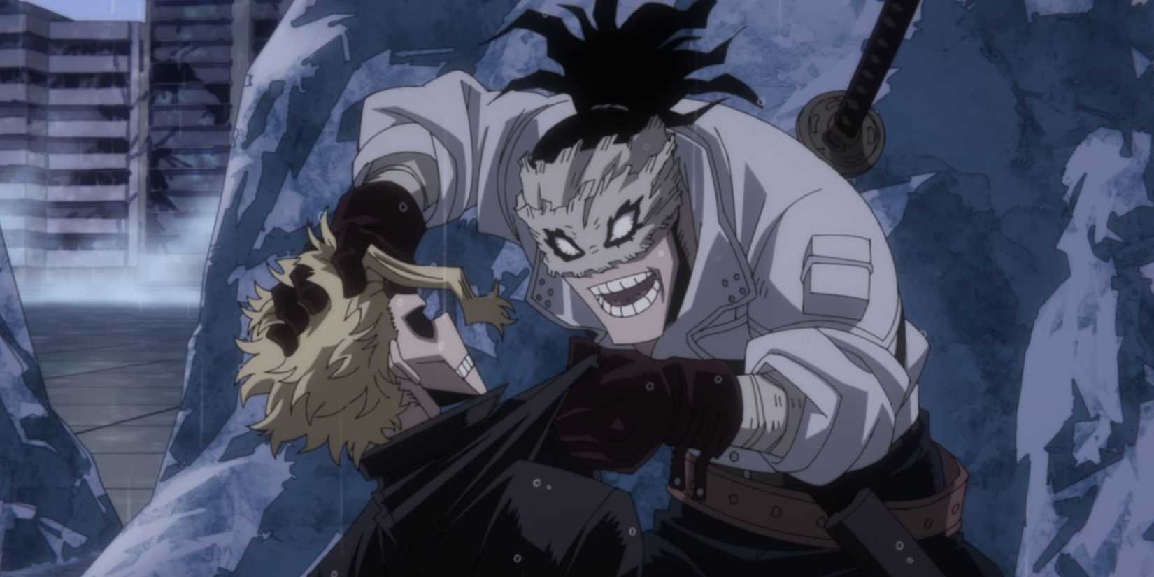 My Hero Academia Stain Berating All Might