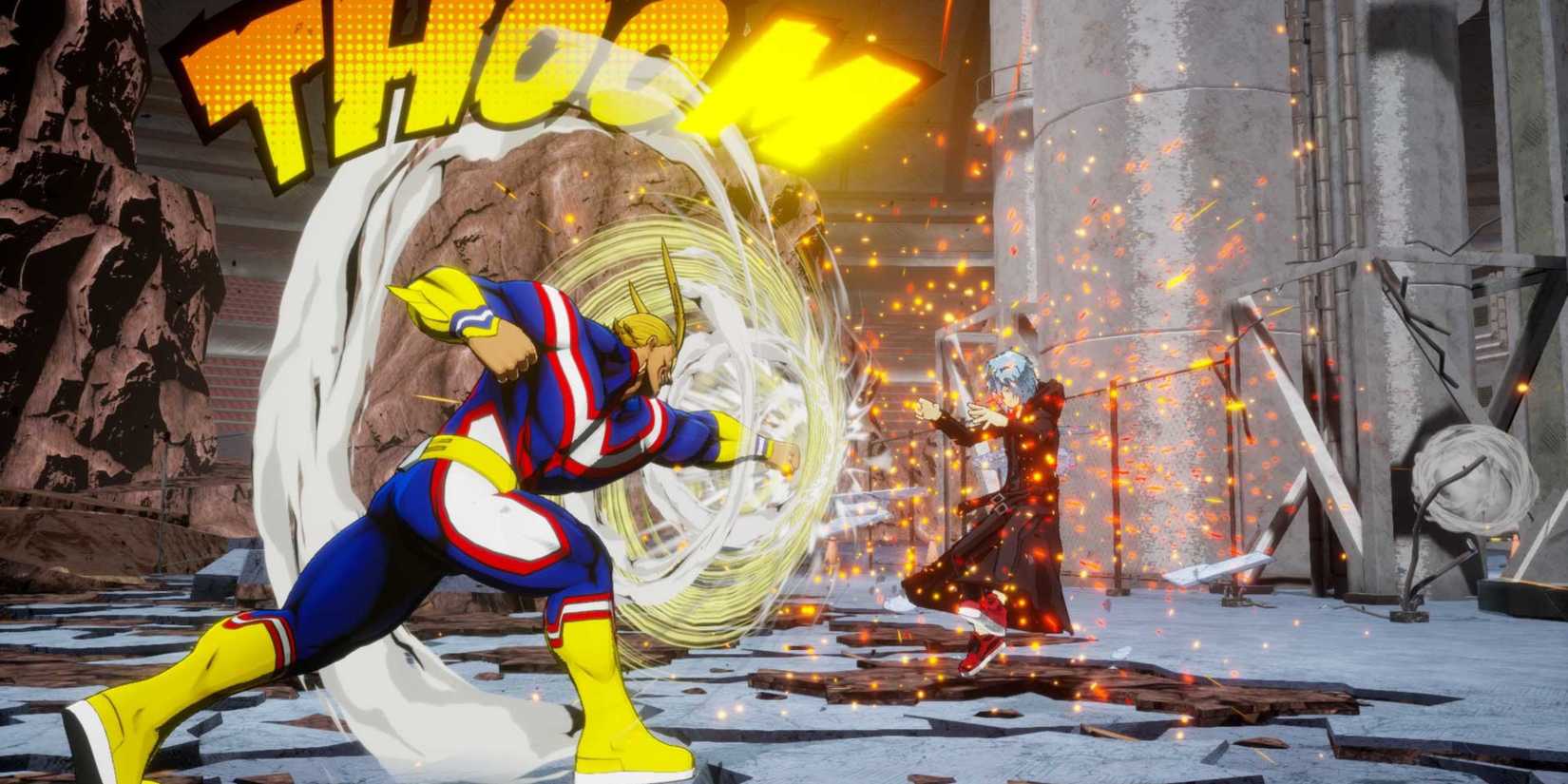 My Hero One's Justice 2 All Might vs Tomura Shigaraki