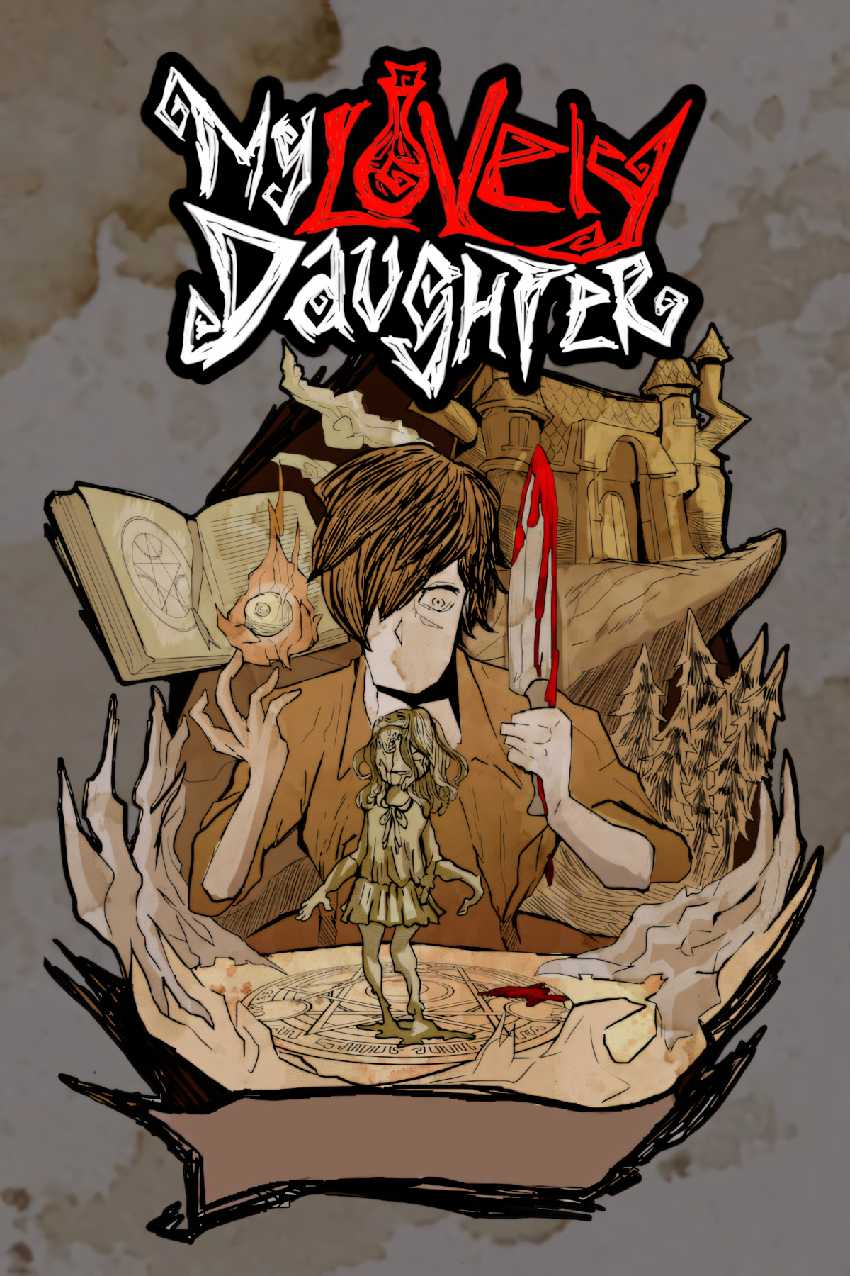 My Lovely Daughter Tag Page Cover Art