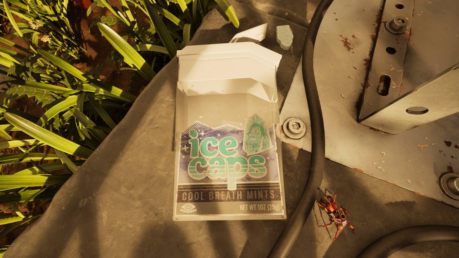 near statue fresh mint shards in Grounded 2 (3)