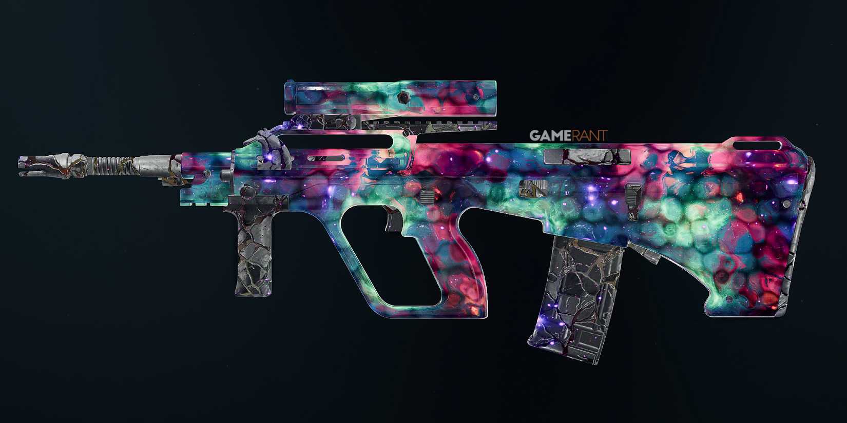 Nebula Camo for the ABR A1 in Black Ops 6