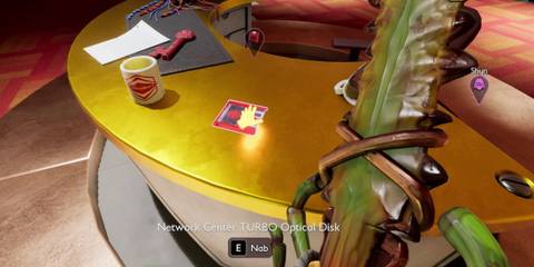 network center turbo optical disk in grounded 2