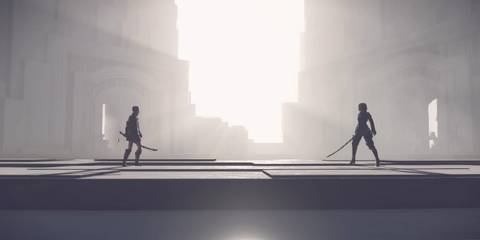 NieR Automata 9S vs A2