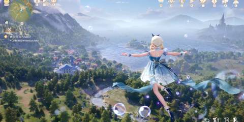 Nikki explores the open world - Infinity Nikki