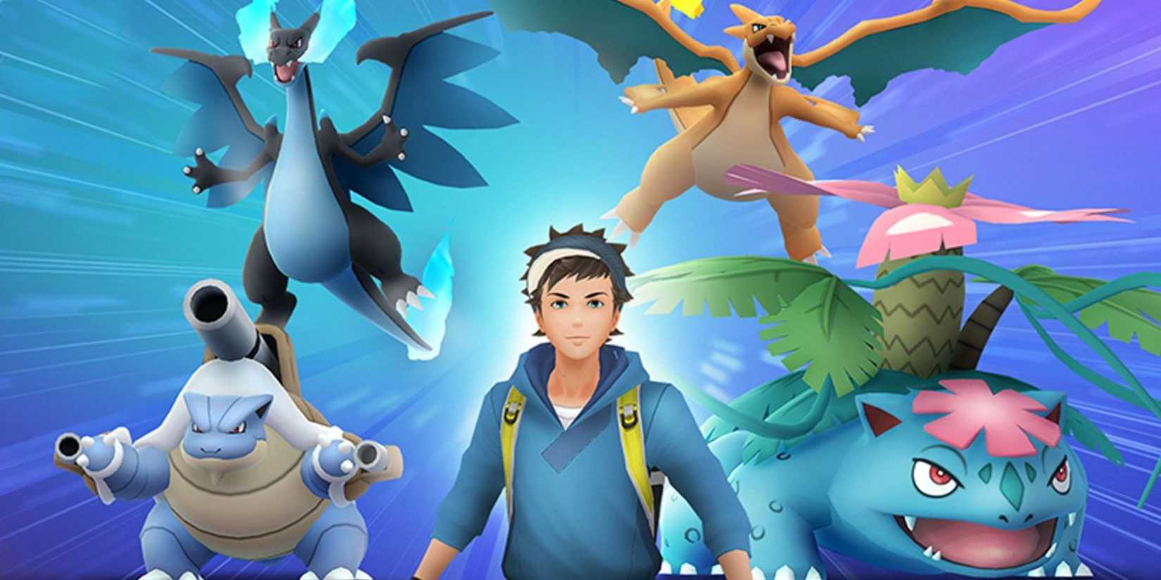 Official artwork of Mega Evolution - Pokemon GO