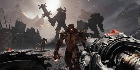 Official gameplay screenshot of Doom The Dark Ages