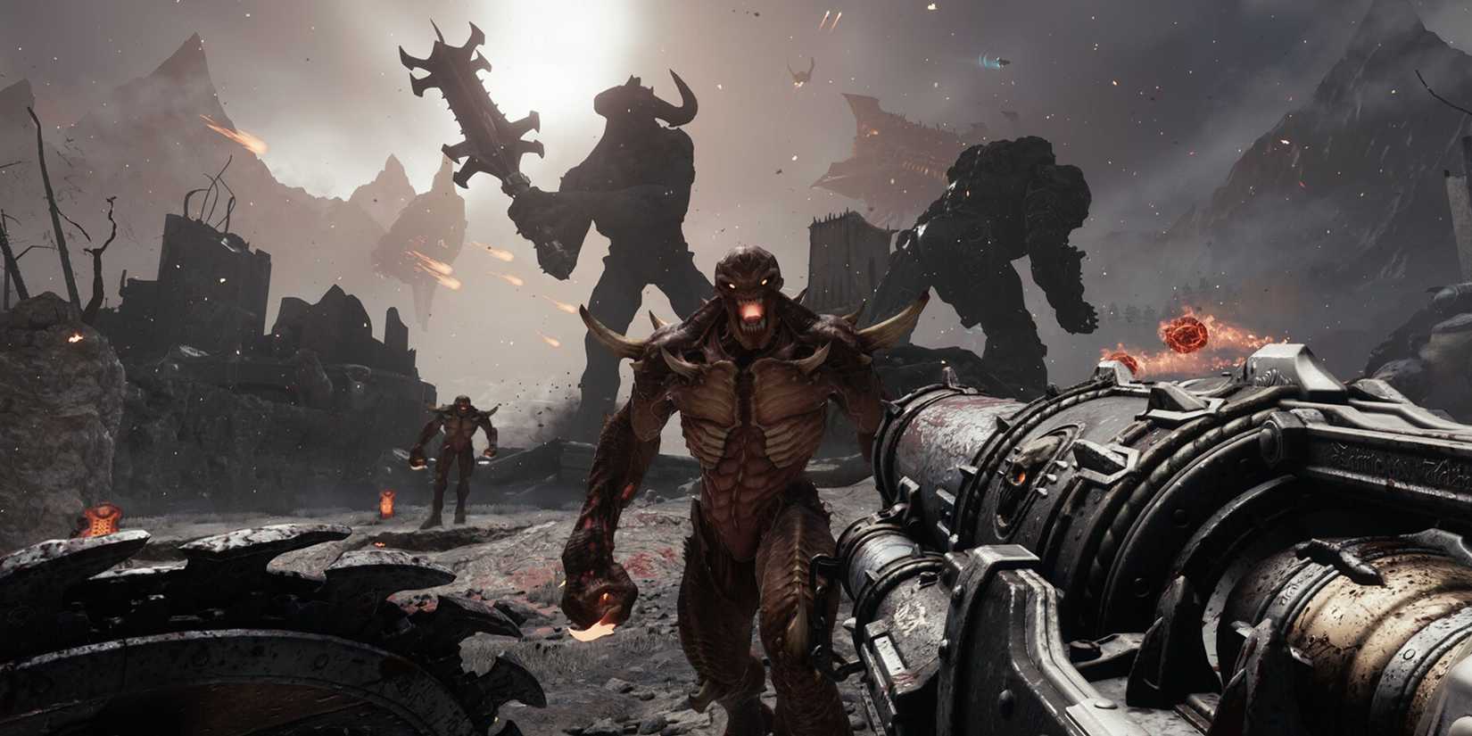 Official gameplay screenshot of Doom The Dark Ages