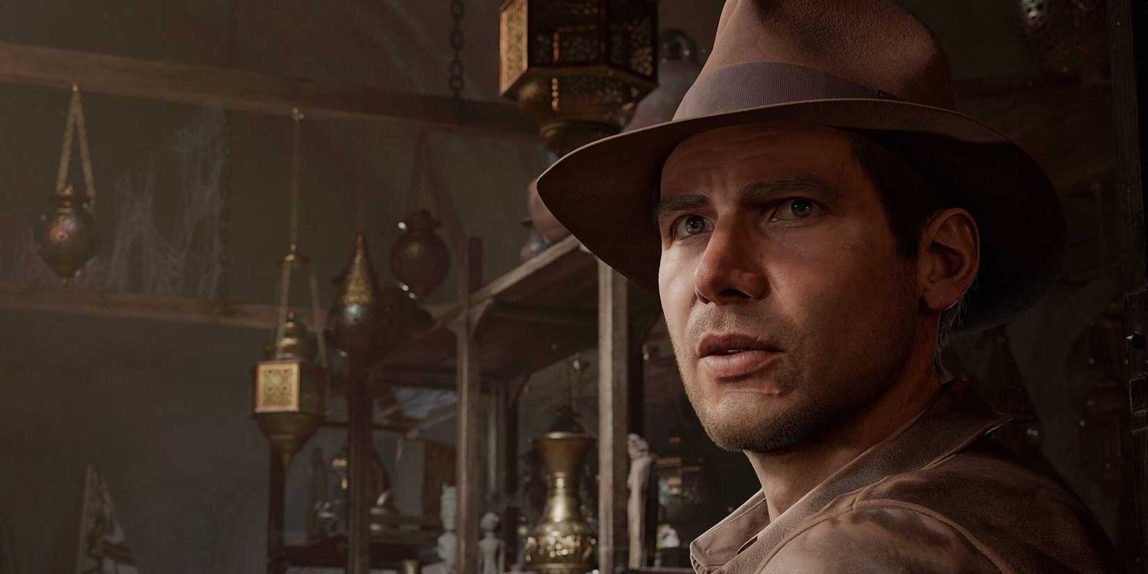 Official gameplay screenshot of Indiana Jones and the Great Circle.