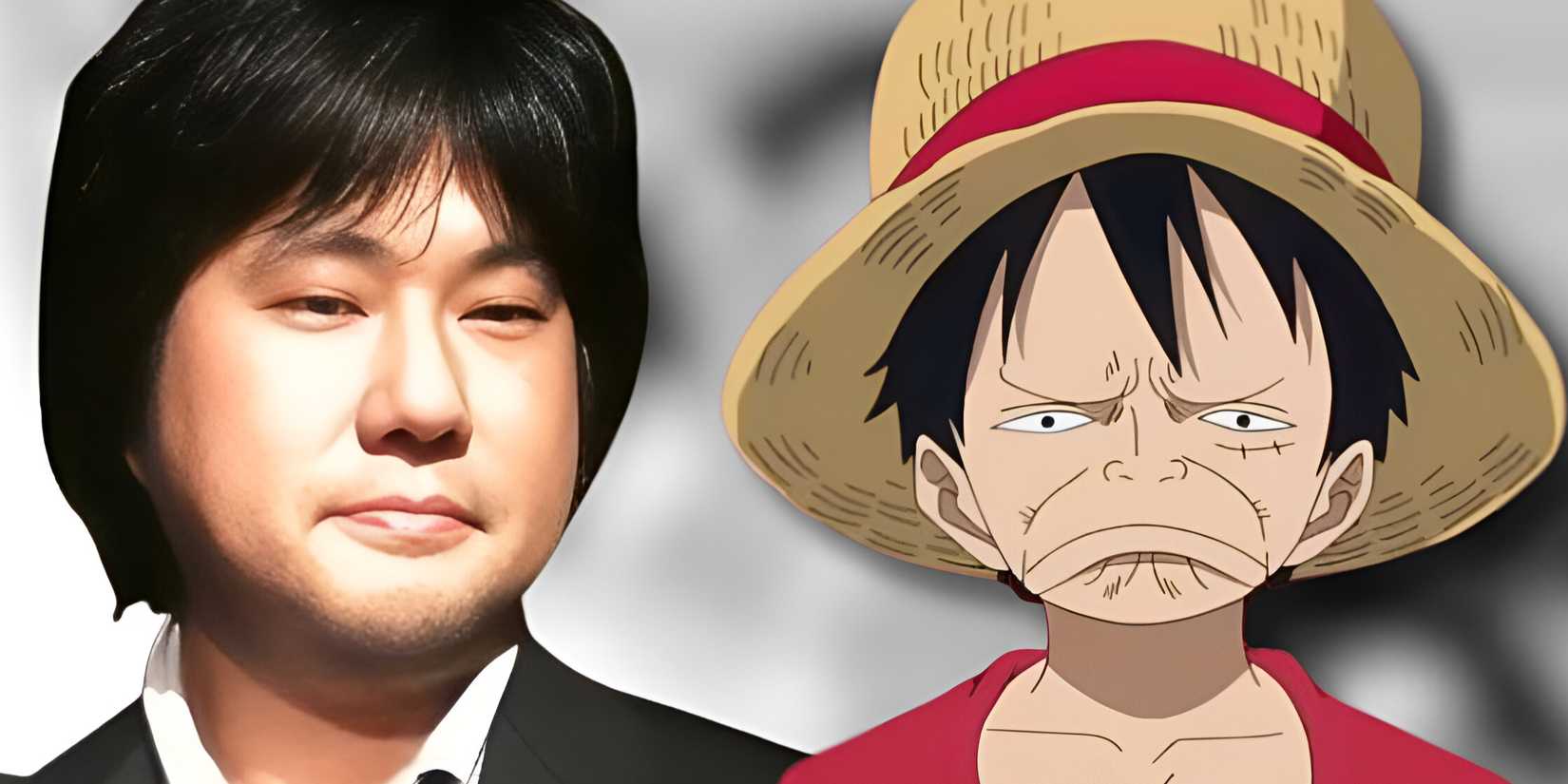 one piece oda and luffy