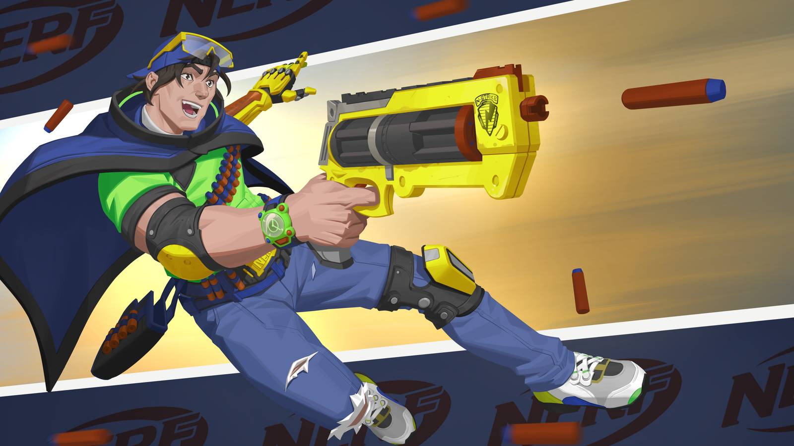 overwatch 2 x nerf collaboration skins event