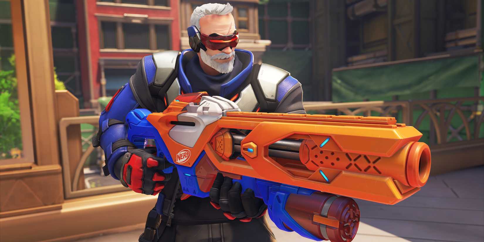 overwatch 2 x nerf crossover event soldier 76