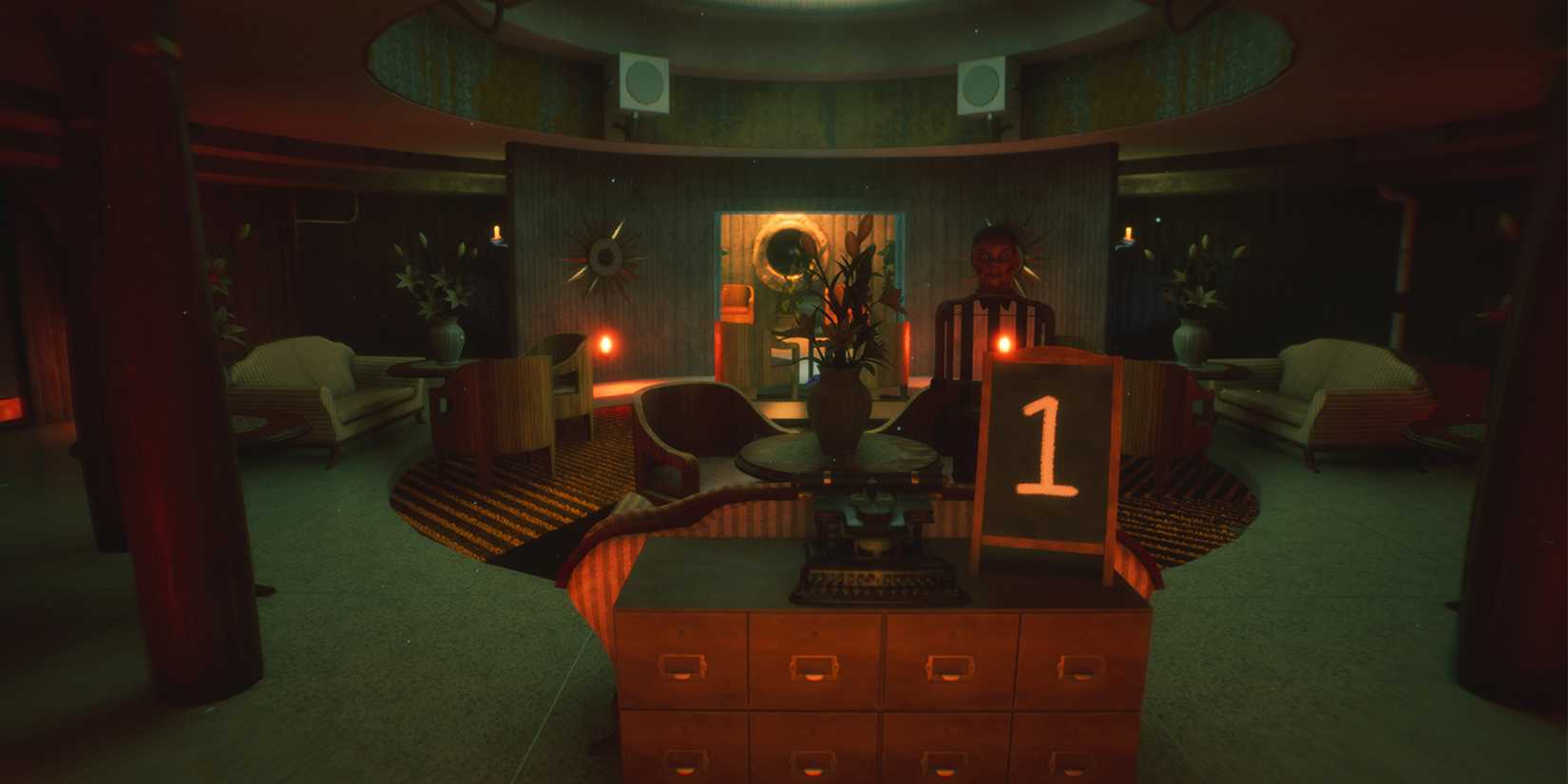 P1 Anchor Light Typewriter Lobby