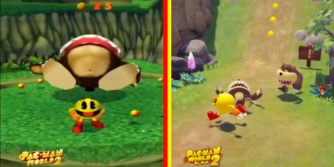 Pac-Man World 2 Re-Pac comparison trailer thumb