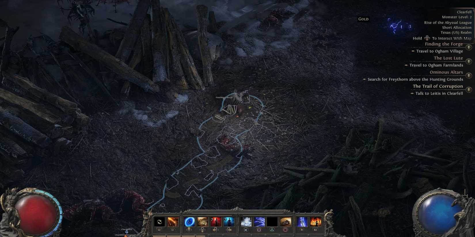 The Path to Frostblood Ritual 