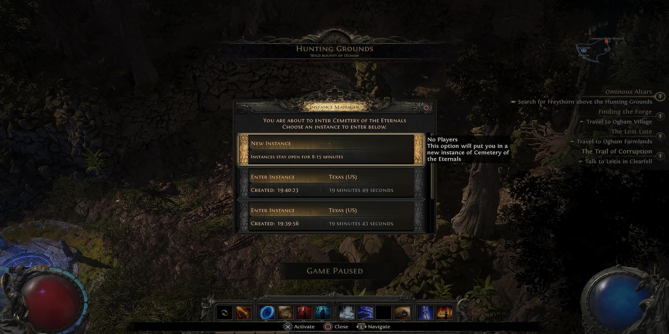 How To Make New Instances in Path of Exile 2