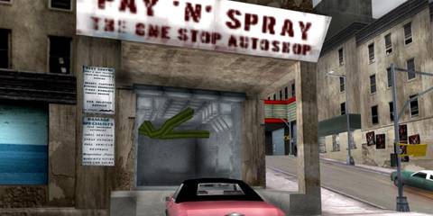 Pay 'n' Spray in Grand Theft Auto 3
