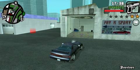 Pay 'n' Spray in Grand Theft Auto San Andreas