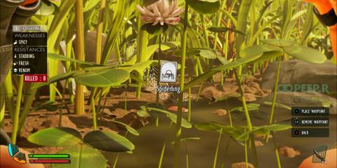 Peeping a Spiderling in Grounded 2