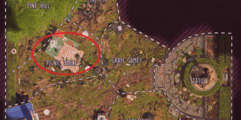 picnic table location in grounded 2