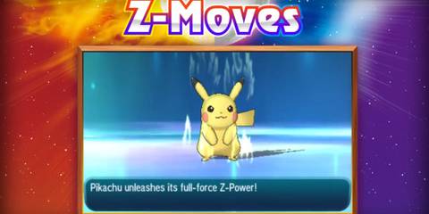 Pikachu uses a Z-Move - Pokemon Sun And Moon